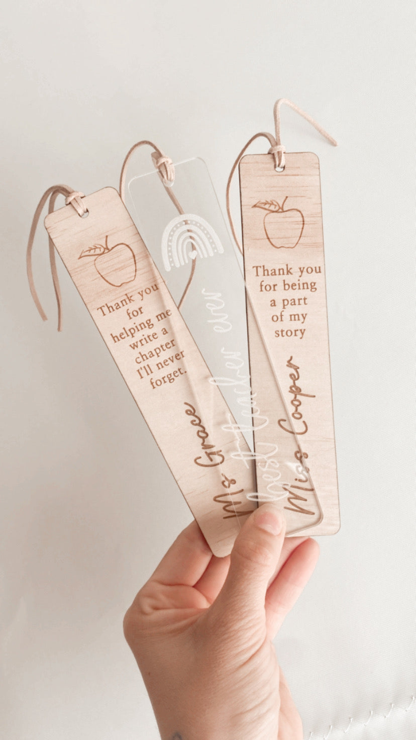 Personalised Book Marks