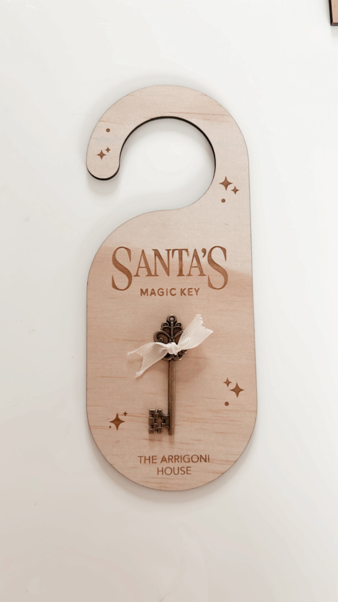 Santa's Magic Key Door Hanger