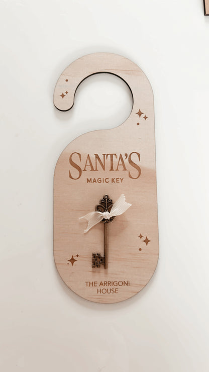 Santa's Magic Key Door Hanger