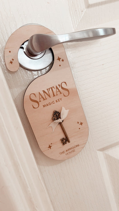 Santa's Magic Key Door Hanger