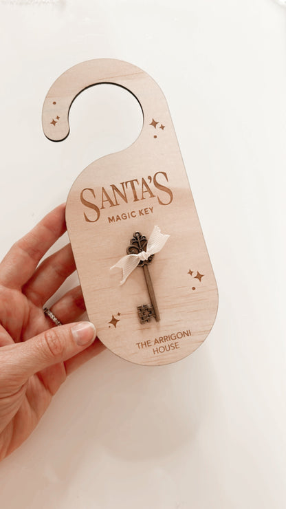 Santa's Magic Key Door Hanger