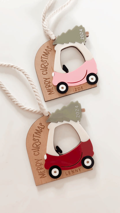 Cozy Coupe Christmas Ornament