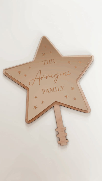 Personalised Christmas Tree Star