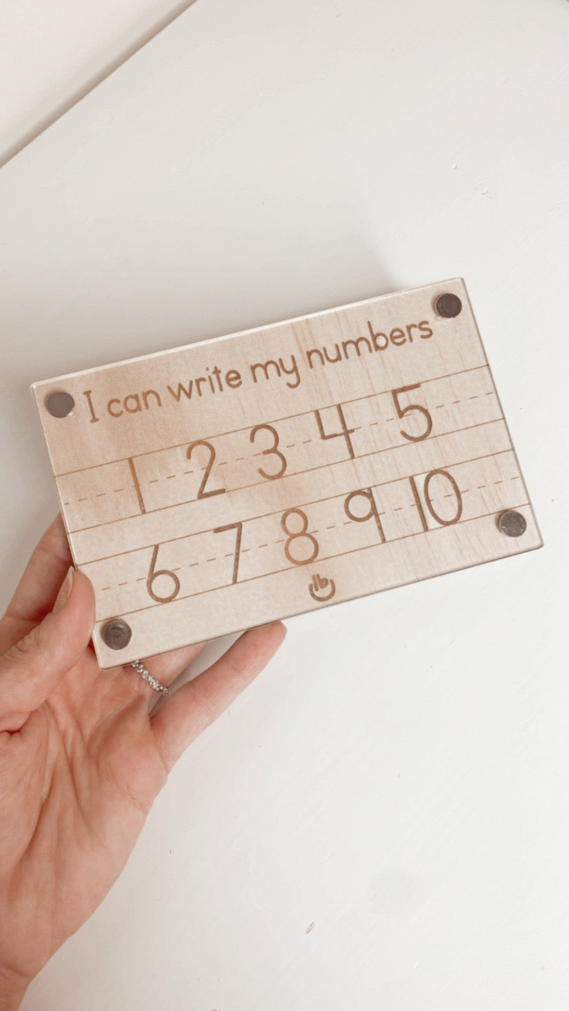 Number Tracing Board - Dry Erase