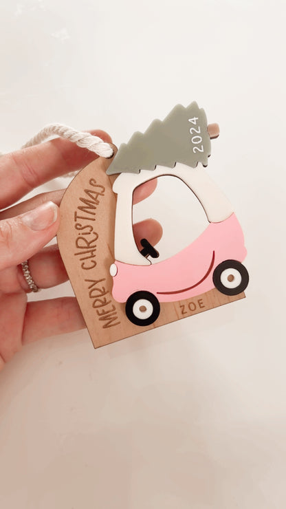 Cozy Coupe Christmas Ornament