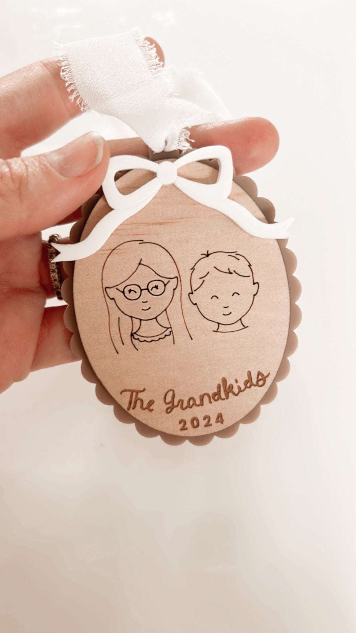 Family Portrait Customised Ornament