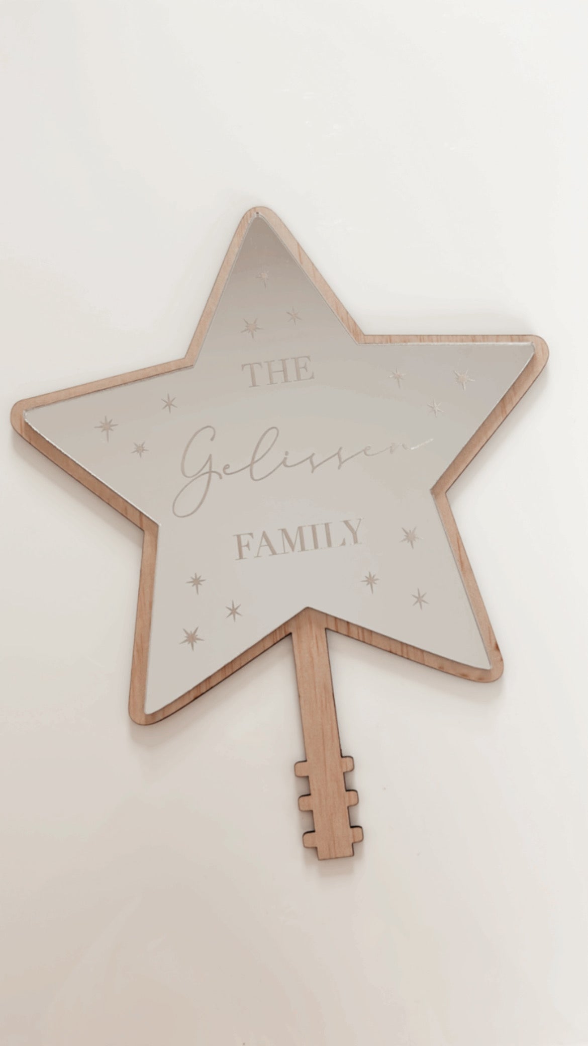 Personalised Christmas Tree Star