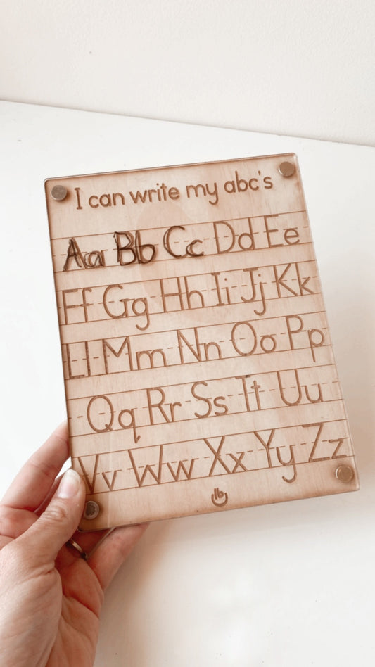 Alphabet Tracing Board - Dry Erase